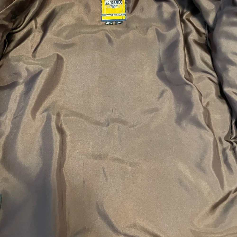 ** SOLD ** SCHOTT NYC PERFECTO MODEL 619 LIGHTWEIGHT BIKER JACKET - Picture 8 of 16